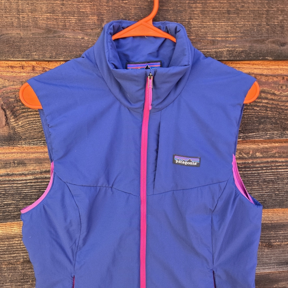 Patagonia Nano Air Blue and Pink Vest - Picture 2 of 12